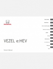 HONDA VEZEL 2021 2022 2023 2024 HYBRID OWNERS MANUAL